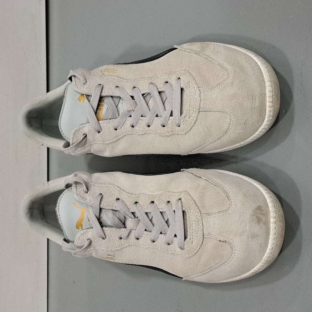 Men's Puma Liga white suede sneakers - Picture 2 of 13